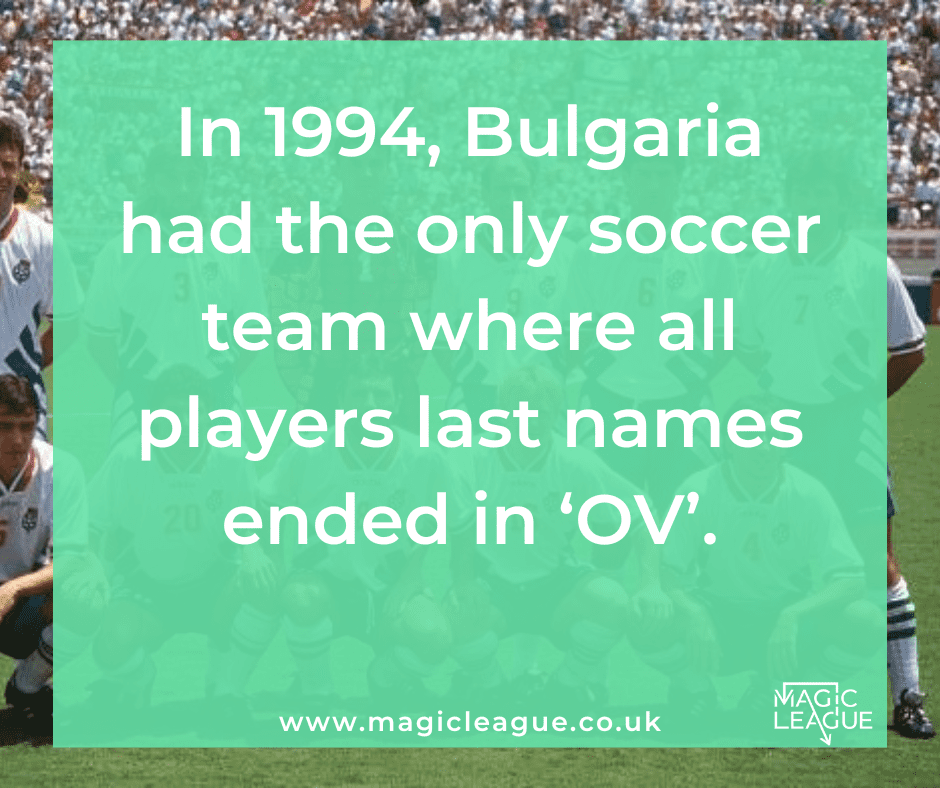 Sports Facts – Bulgaria Football Team